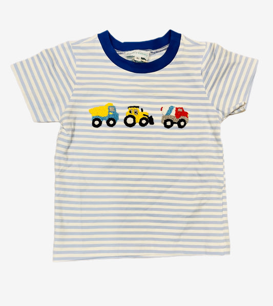 French Knot Construction Shirt sz 4T