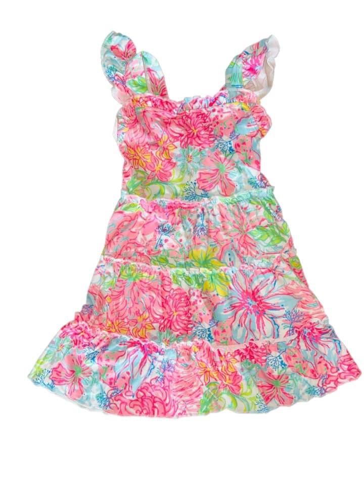 Little Girl Floral LP Inspired Dress