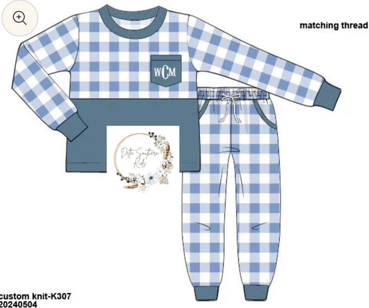 Addison's Blue Stone Jogger Set PO- Closing 8/18 eta Nov